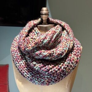 LOFT Vibrant Knit Infinity Scarf